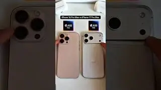 iPhone 16 Pro Max vs iPhone 17 Pro Max Power On/Off  Test Who Boots Faster? 🤔😱