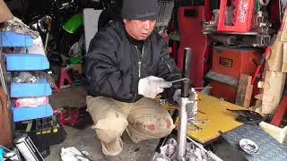 RTL250F　整備していきます。　その5　フロントフォークOH編　　　#RTL250F #フロントフォーク