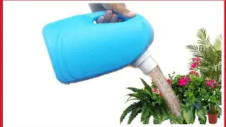 Regador de plantas ecológico rapido e facil /reciclagem
