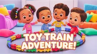 Toy Train Adventure 🚂 | Indoor Winter Game for Kids | Move, Think & Play Along!