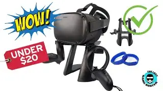 $20 VR HEADSET AND CONTROLLER STAND -- LGH