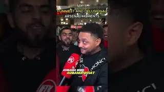 Top 5 funniest and delusional arsenal moments #psgvsarsenal #championsleague #arsenal #arsenalvspsg