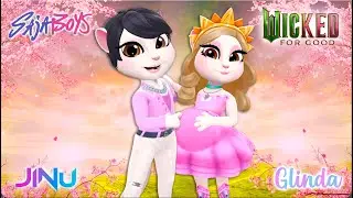 💖✨ My Talking Angela 2  | Glinda with Jinu New Update 😘💋  Cosplay Makeover ✨