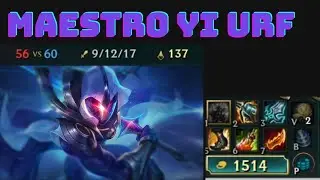 PARTIDITA DE CHILL CON YI URF!!😲 LEAGUE OF LEGENDS!!