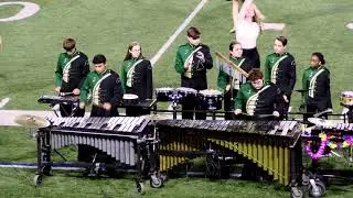 Shawnee Mission South in the 2024 SMSD Marching Festival