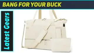 The Ultimate Gym & Travel Duffel Bag Set: Wet Pocket & Shoe Compartment Power!