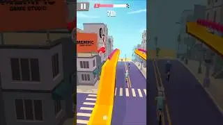 Bike Rush 🚲 3d Mobile Game #shorts #gaming #bikerush #gameplay