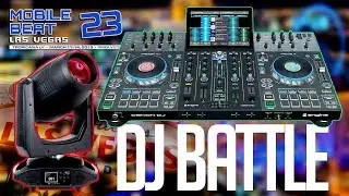 Mobile Beat 2019 - Las Vegas: Denon DJ Prime 4 (First Look) | New DJ Gear 2019 | DJ Battle