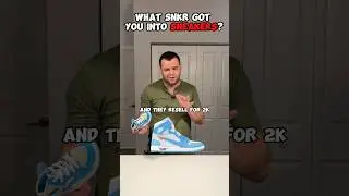 What SNKR Got You Into Sneakers?  #sneakerhead #shorts #sneakerholic #sneakers #snkrs #shoes