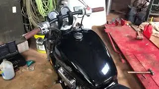 2001 Honda Magna Drag bar and Risers