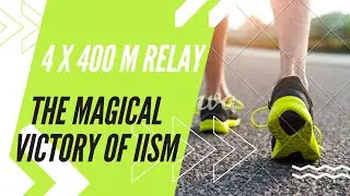 The Magical Victory of IISM Athletes in 4 X 400 m Relay  | CBSE Kuwait Cluster Athletic Meet 23-24