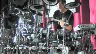 Thomas Lang TamTam DrumFest 2008 - Roland Iberia