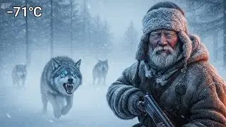 An 70 Year Old Man vs a Wolf Pack | Survival in Yakutia&rsquo;s Taiga