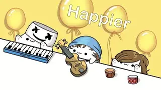 Bongo Cat - Happier (Cover Version) 🎧