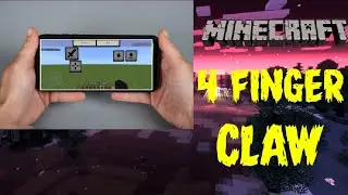 Minecraft 4 finger claw custom HUD