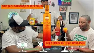 Ciroc Summer Citrus 🍊 #ciroc #drinks #bartender