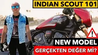 INDIAN SCOUT 101 LIMITED TECH MODEL İNCELEMESİ🔥EFSANE MOTOR🏍️EFSANE TARZ😎