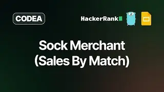 Sock Merchant (Sales by Match) | HackerRank Solution | Golang
