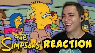 Bart Gets an F | First Time Watching THE SIMPSONS! (2x1 Reaction)