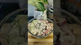 soya curd salad 🥗🥒 quick recipe#weightloss#recipes#viral#cooking#trending#@lets cook with sumi 24