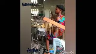 cull reggae  groove by young female drummer🔥