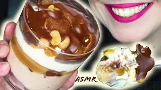 SNICKERS CREAMY CHOCOLATE DESSERT 🍫 | No Talking | ASMR Mukbang  - 먹방 | Real Eating Sounds