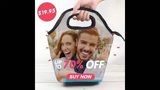 Personalized Photo Insulation Lunch Bag Back to School Gifts