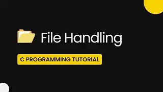 File handling in c | c programming tutorial | #programming  #cprogramming #filehandling