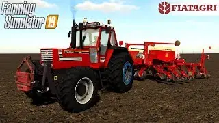 Farming Simulator 19 - FIATAGRI 160-90 With Case IH Seeder