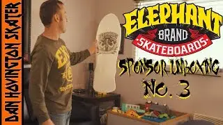 Dan Hovington : Elephant Brand Skateboard unboxing no.3