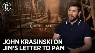 John Krasinski Reacts to Jenna Fischer&rsquo;s Revelation about the Jim/Pam Note from The Office