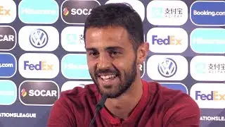 Bernardo Silva Full Pre-Match Press Conference - Portugal v Switzerland - Nations League Semi-Final