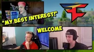 NINJA JOINING FAZE!? TFUE DIES TO TRAP GLITCH! Fortnite Pro Moments