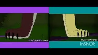 Luna and Sam Feet Transformation (3)
