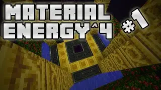Minecraft FTB Material Energy^4 - Ep 1 - Hypercubed