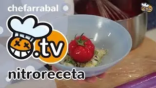 Cocina con nitrógeno | Trampantojo de ajoblanco de Antonio Arrabal