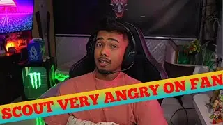 SCOUT VERY ANGRY ON FAN BECAUSE SPAM OLD SCOUT IS BACK #BGMI #DYMUJGAMING