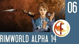 Rimworld Alpha 14 - MASSIVE FIRE - Lonely Start gameplay, Steam Release