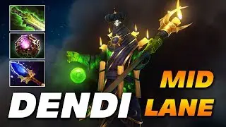 Dendi Rubick | Perfect Mid Moves | Dota 2 Pro Gameplay