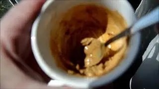 Coffee with foam just