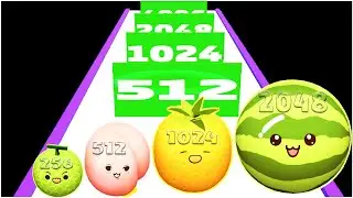 Fruit Merge Game Evolution Run - Gameplay Walkthrough - Levels 1-19