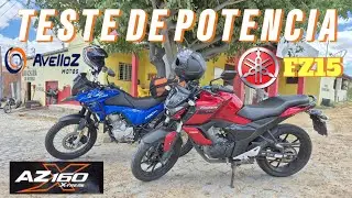 AZ 160 X FZ15 QUAL ANDA MAIS ?