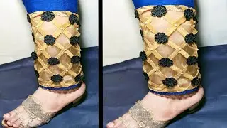 Trouser Tissues Pohancha Design | Net Wala  Jali wala Pohancha | easy Beautiful New Pohancha Design