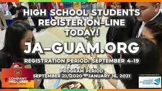 JA Guam Company Program 2020-2021 Register today video