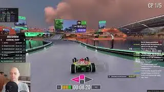 Trackmania Summer 2025 Author Medal attempts on track 21, 22, PB attempts on 01, 06, 05