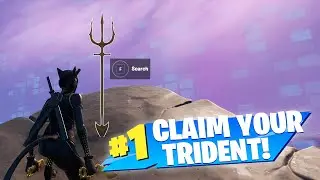 CLAIM YOUR TRIDENT at Coral Cove Fortnite Location, the last Aquaman Challenge Week 5