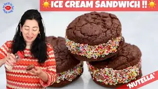🍦🌰🍫🍦'Nutella' Ice Cream Sandwich | What On Earth to Eat Now &reg;️