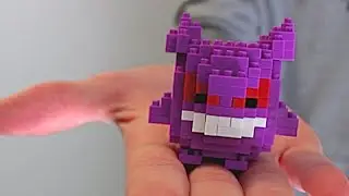 Building Lego Pokemon!! Gengar Nanoblock