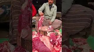 Meat Processing Beef Cutting Fast #meatcutter #properlycuts #beefcuttingselling #best #beef #meat