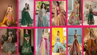 Multi colour Lehenga ।। 2025 lehenga।। मल्टी कलर लहंगा डिजाइन#trending #viral@Richafashionstyle 